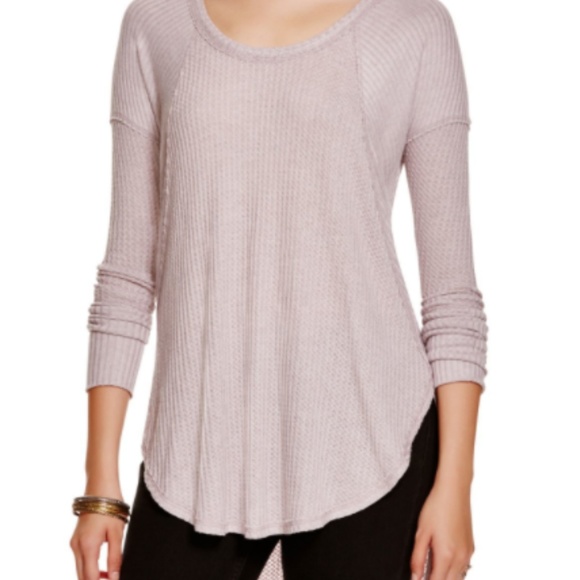 scoop neck thermal top